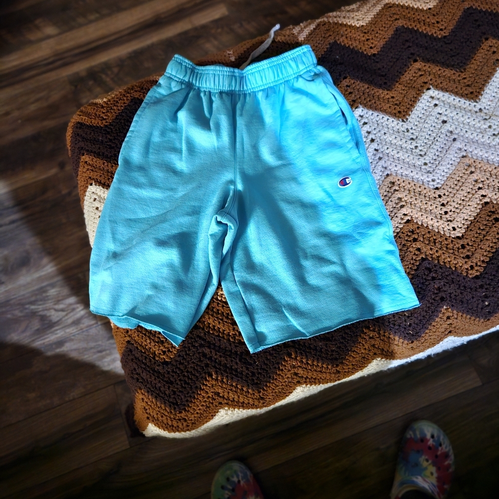 Womens Champeon Sweat Shorts - Picture 4 of 5